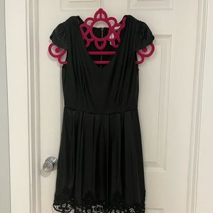 Black Pleather Dress